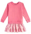 Polo Ralph Lauren Cotton-blend Dress In Pink