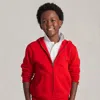 Polo Ralph Lauren Kids' Toddler And Little Boys Cotton Fleece Hoodie In Red