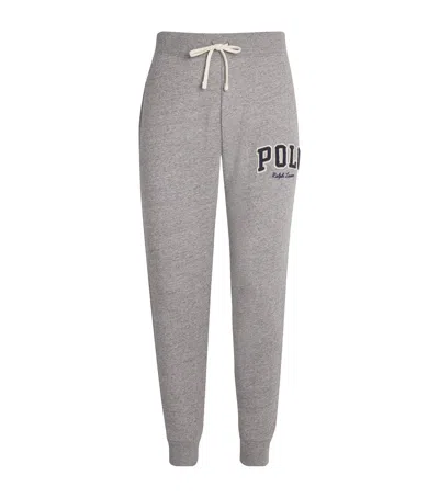 POLO RALPH LAUREN COTTON-BLEND FLEECE-LOGO SWEATPANTS