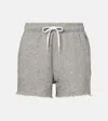 Polo Ralph Lauren Lightweight Fleece Drawstring Short In Gray