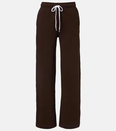 Polo Ralph Lauren Cotton-blend Fleece Sweatpants In Brown