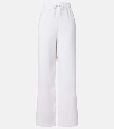 Polo Ralph Lauren Cotton-blend Fleece Sweatpants In White