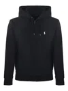 Polo Ralph Lauren Pony Hoodie In Black