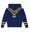Polo Ralph Lauren Cotton-blend Hoodie In Blue
