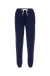 Polo Ralph Lauren Ankle-length Athletic Pants With Tapered Cuffs In Cruisenavy