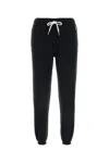 Polo Ralph Lauren Joggers Cotton Blend Elastic Waistband In Poloblack