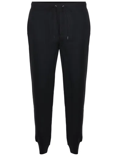 Polo Ralph Lauren Cotton Blend Jogging Pants In Black
