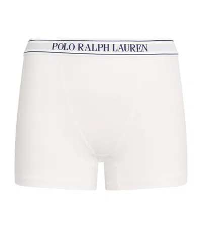Polo Ralph Lauren Cotton-blend Logo Boxers In White