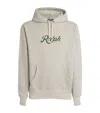 Polo Ralph Lauren Cotton-blend Logo Hoodie In Lt Sport Heather