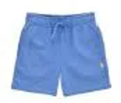 Polo Ralph Lauren Kids' Cotton Blend Logo Short Pants In Blue