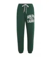 Polo Ralph Lauren Womens Northwest Pine Branded Elasticated-waist Cotton-blend Jogging Bottoms In Green