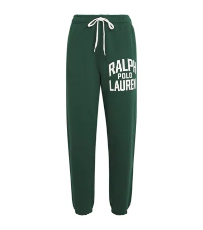 Polo Ralph Lauren Cotton-blend Logo Sweatpants In Green