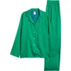 Polo Ralph Lauren The Madison Woven Pajama Set In Clover