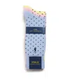 Polo Ralph Lauren Pindot Assorted 3-pack Dress Socks