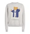 Polo Ralph Lauren Ls Cable Cn-long Sleeve-pullover Sweatshirts Grey In Gray