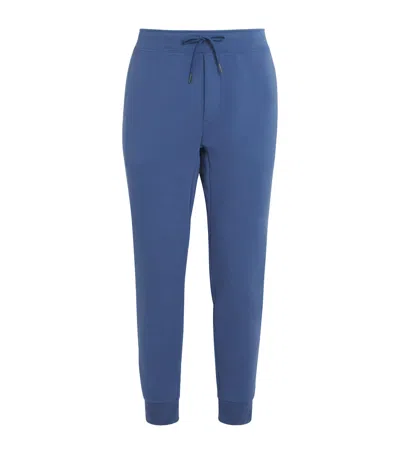 Polo Ralph Lauren Cotton-blend Polo Pony Sweatpants In Blue