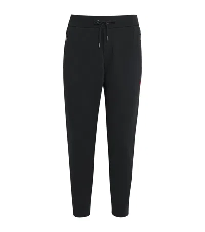 Polo Ralph Lauren Cotton-blend Polo Pony Sweatpants In Black