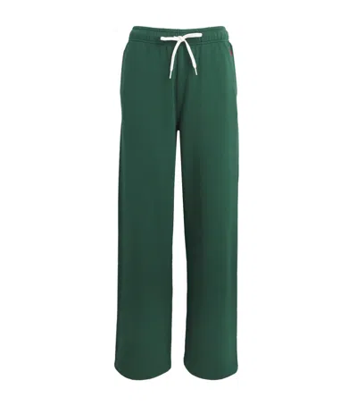 Polo Ralph Lauren Cotton-blend Polo Pony Sweatpants In Green