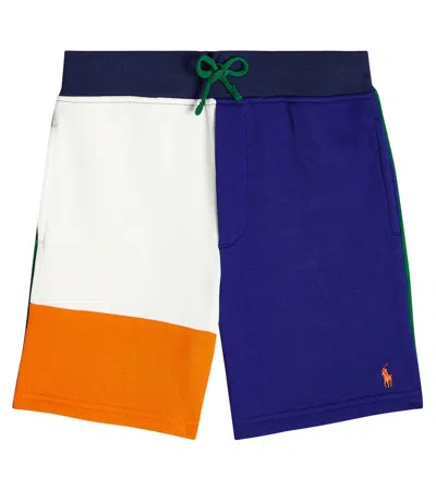 Polo Ralph Lauren Kids' Cotton-blend Shorts In Blue