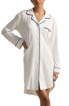 Polo Ralph Lauren Cotton Blend Sleepshirt In White