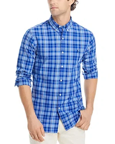 Polo Ralph Lauren Cotton Blend Slim Fit Button Down Shirt In Blue | ModeSens