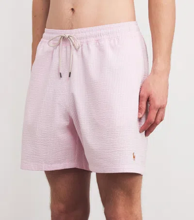 Polo Ralph Lauren Cotton-blend Stripe Traveller Swim Shorts