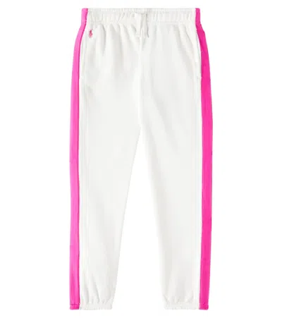 Polo Ralph Lauren Kids' Cotton-blend Sweatpants In White