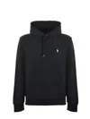Polo Ralph Lauren Cotton Blend Sweatshirt In Black