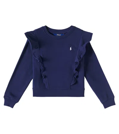 POLO RALPH LAUREN COTTON-BLEND SWEATSHIRT