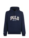 Polo Ralph Lauren Hoodie With Logo In Blue