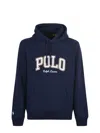 Polo Ralph Lauren Hoodie With Logo In Blue