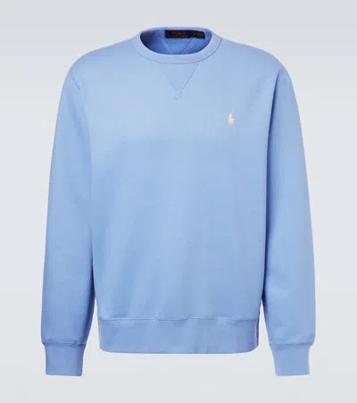 Polo Ralph Lauren Cotton-blend Sweatshirt In Blue