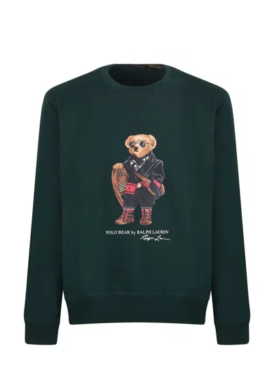 Polo Ralph Lauren Cotton-blend Sweatshirt In Green