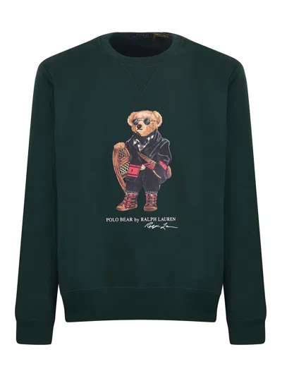 Polo Ralph Lauren Cotton-blend Sweatshirt In Green