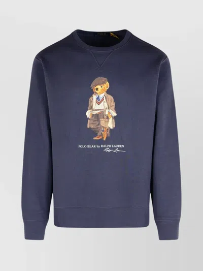 POLO RALPH LAUREN COTTON BLEND SWEATSHIRT ORSO
