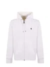 Polo Ralph Lauren Classic Fleece Hoodie In White