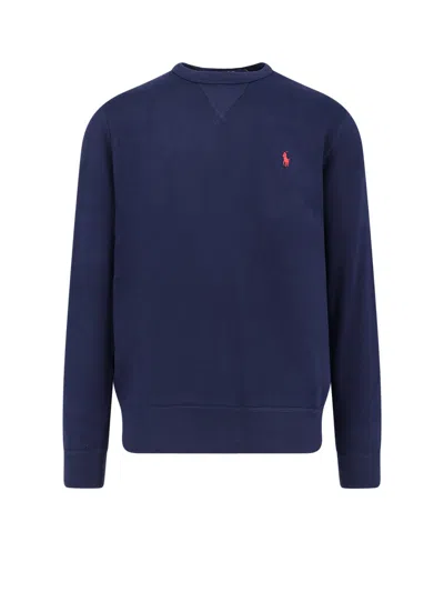 POLO RALPH LAUREN COTTON BLEND SWEATSHIRT WITH LOGO