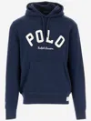 POLO RALPH LAUREN COTTON BLEND SWEATSHIRT WITH LOGO