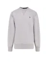 Polo Ralph Lauren Cotton Blend Sweatshirt With Logo In Gray