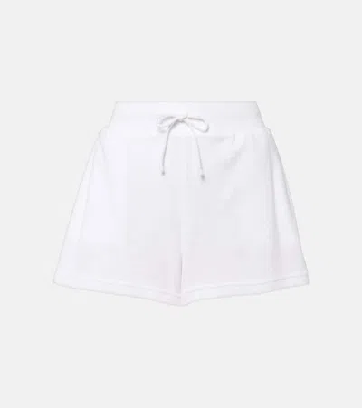 Polo Ralph Lauren Cotton-blend Terry Shorts In White