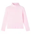 Polo Ralph Lauren Roll Neck Long-sleeve T-shirt In Pink