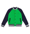 Polo Ralph Lauren Cotton-blend Varsity Jacket In Multicoloured