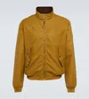 Polo Ralph Lauren Cotton Bomber Jacket In Desert Khaki