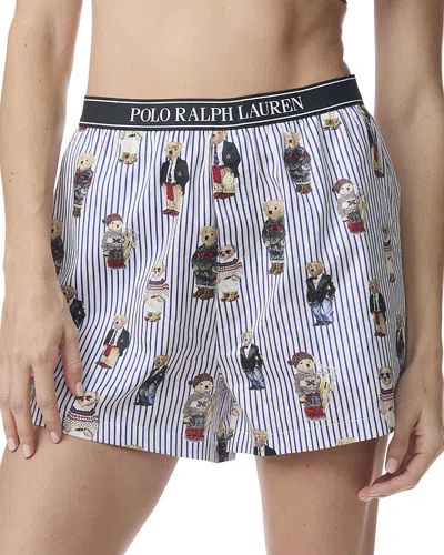 Polo Ralph Lauren Cotton Boxer Shorts In White