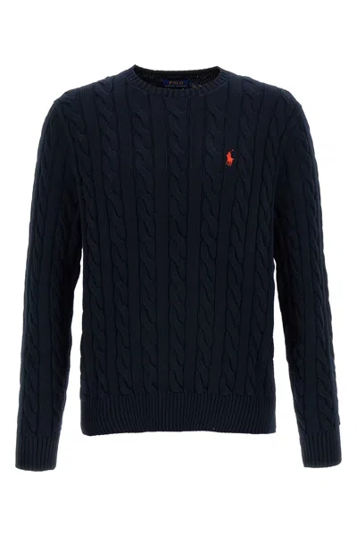 POLO RALPH LAUREN POLO RALPH LAUREN COTTON BRAIDED SWEATER
