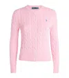 Polo Ralph Lauren Cotton Cable-knit Cardigan In Neutral