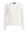Polo Ralph Lauren Cotton Cable-knit Julianna Sweater In White
