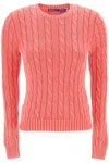 POLO RALPH LAUREN COTTON CABLE KNIT PULLOVER SWEATER