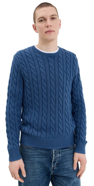 Polo Ralph Lauren Cotton Cable Sweater Navy Gmd