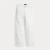 Polo Ralph Lauren Cotton Canvas Carpenter Pant In Paper White